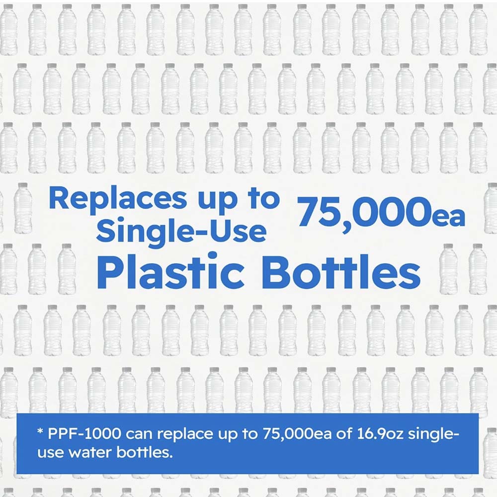 Pureal Hybrid Home PPU1020K Under Sink Water Filter System, 38,000 Litres, NSF 42 & 372, food preparation, cooking, drinking & showering
