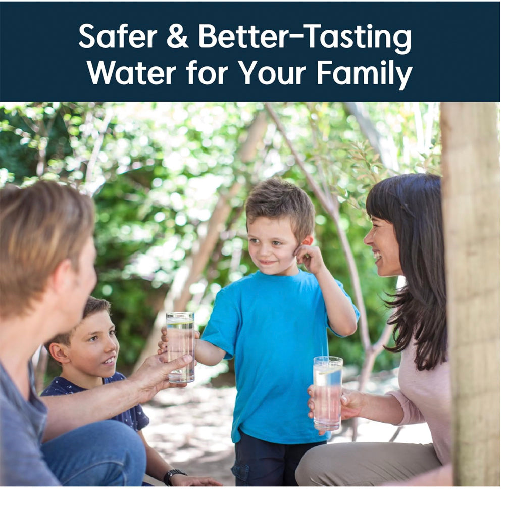 Pureal Hybrid Home PPU1020K Under Sink Water Filter System, 38,000 Litres, NSF 42 & 372, food preparation, cooking, drinking & showering