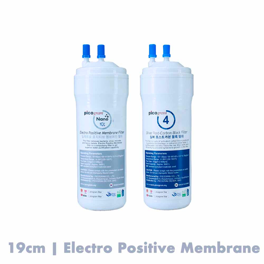 Pureal Picogram Electro Positive Membrane Filtration - Compatible Filters