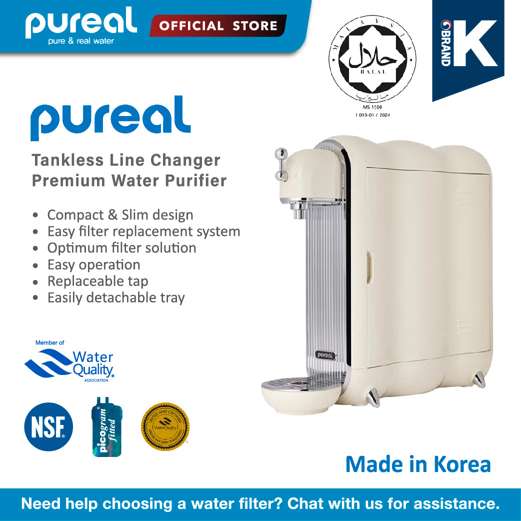 Pureal Ultra Slim Premium Drinking Water Purifier System