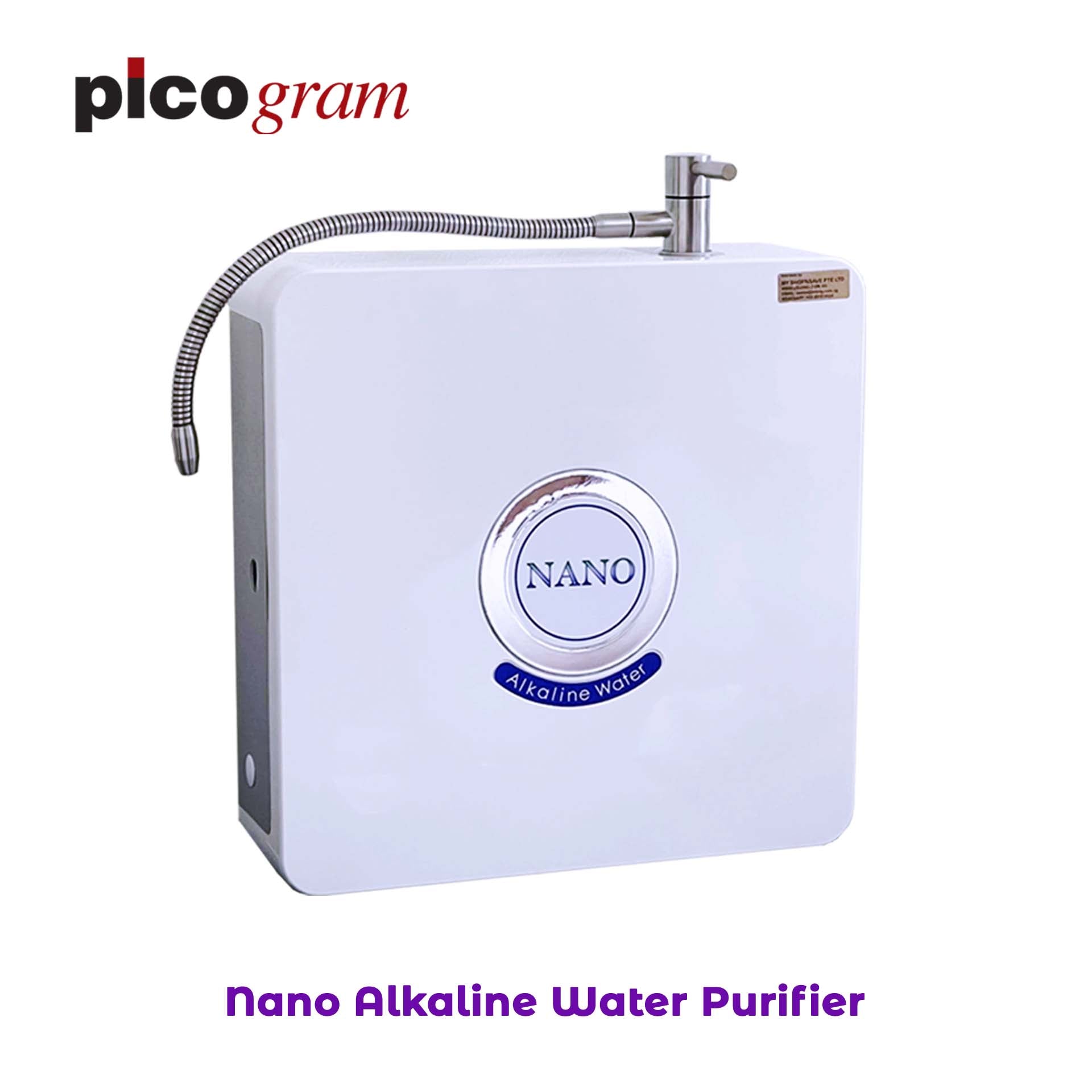 FREE eXtra 4 Filters for 2nd Year] Halal Picogram Nano Technology, Electro Positive Membrane, pH Alkaline Antioxidant