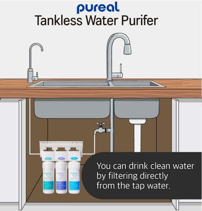 (Jakim Halal Certified) PPU200 UTS UnderSink Water Purifier System